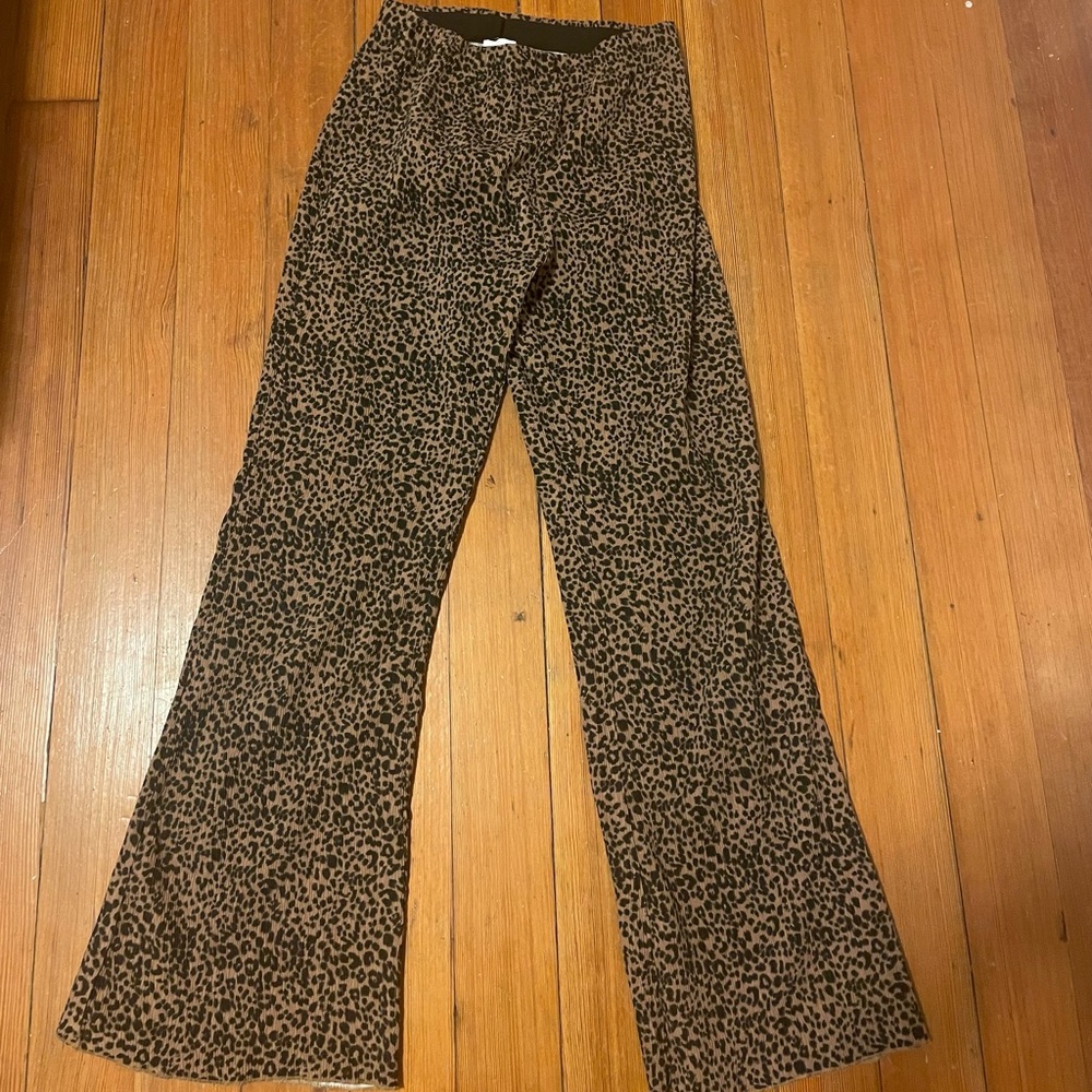 Cheetah print pants!